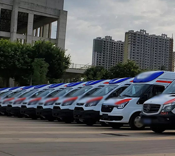 青岛服务车队展示